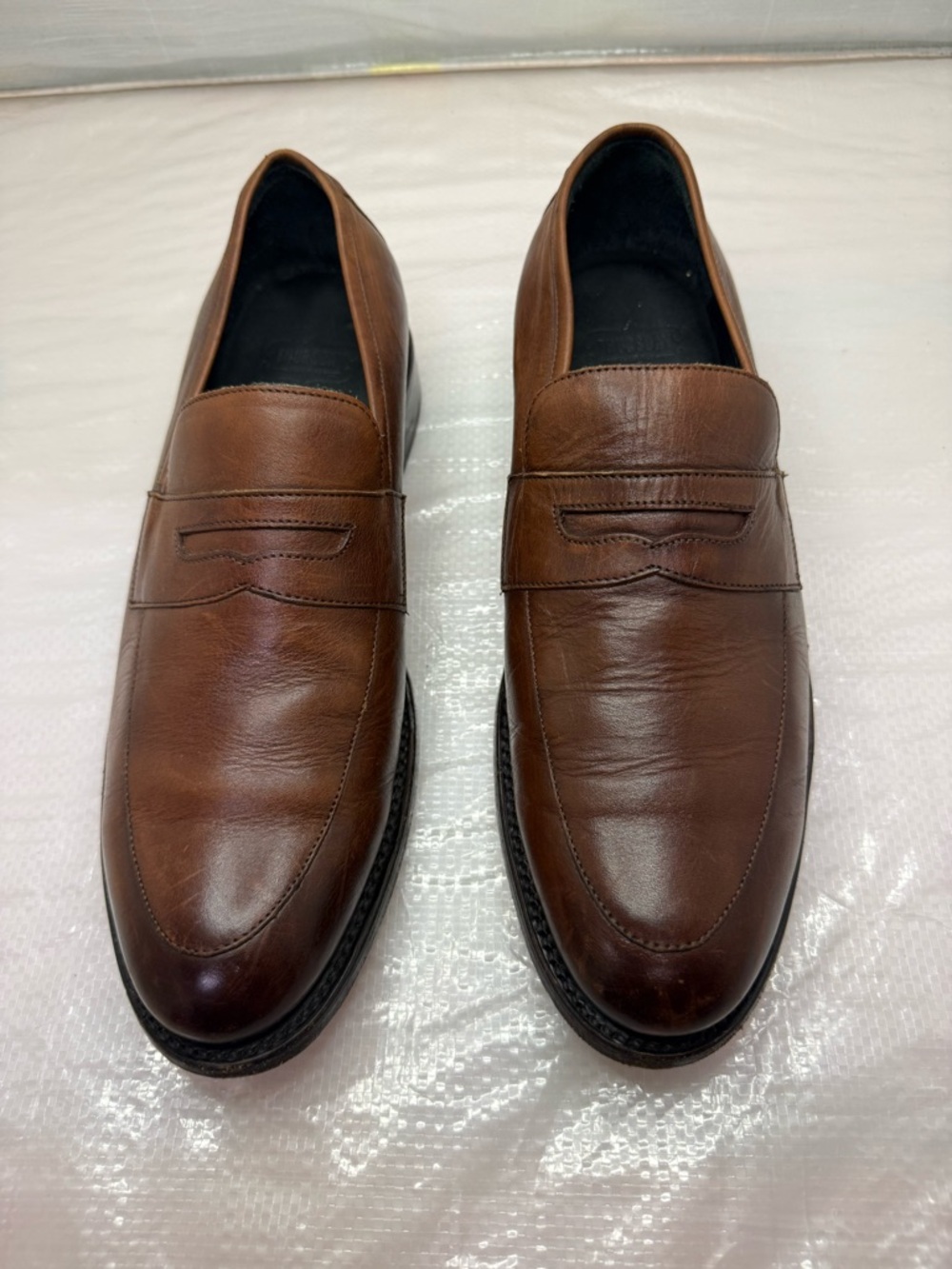Thursday Boot Company Brown Leather Penny Loafers